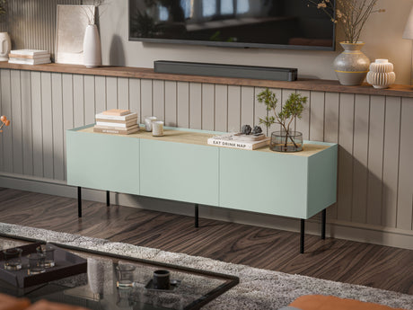 TV-állvány Szafka RTV FELLINI 150, Szín: Világos olajfa + Tölgy