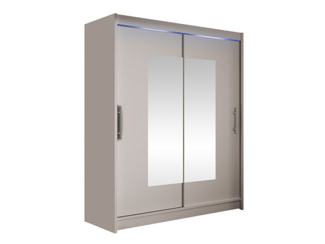 Gardróbszekrény Westa III (Presto), Szín: Kasmír, Led világítás: Igen