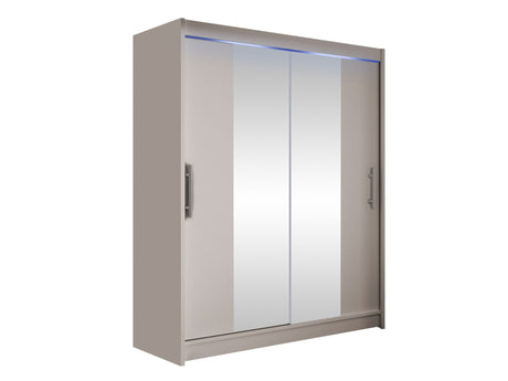 Gardróbszekrény Westa II (Presto II), Szín: Kasmír, Led világítás: Igen RGB