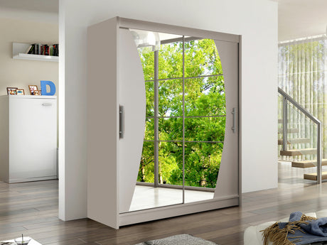 Gardróbszekrény Westa X (Presto), Szín: Kasmír, Led világítás: Nem