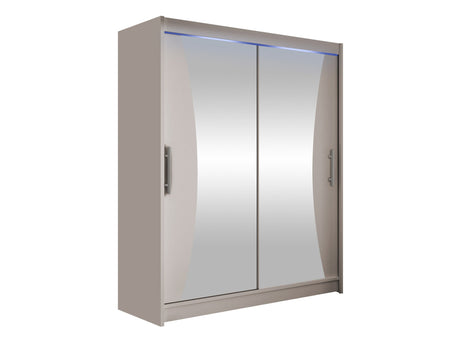 Gardróbszekrény Westa IX (Presto), Szín: Kasmír, Led világítás: Igen