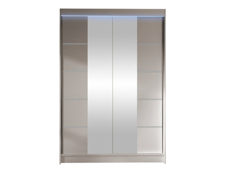 Gardróbszekrény Linem V (Parys V), Szín: Kasmír, Led világítás: Igen