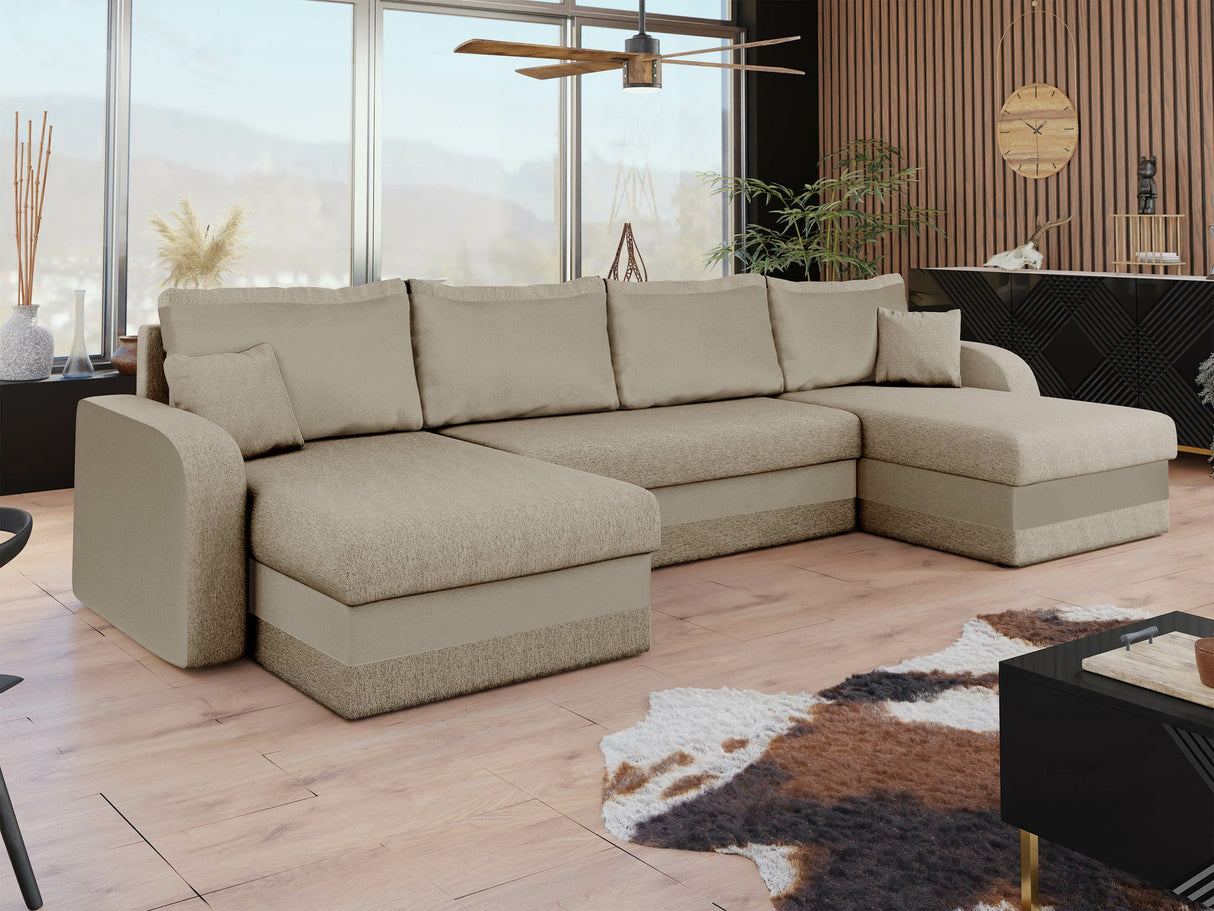 Sarokkanapé Kris U M (Dalmir U Lux), Szín: Tatum 272 + Uttario Velvet 2979