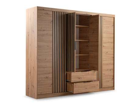 Gardróbszekrény MAJORKA 250 DAB ARTISAN