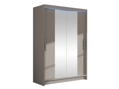 Gardróbszekrény Miami II (Aldo II), Szín: Kasmír, Led világítás: Igen RGB