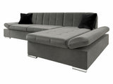 Sarokkanapé Malwi (Laviva), Szín: Magic Velvet 2217 + Magic Velvet 2219, Változatok: Jobbos