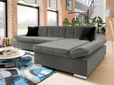 Sarokkanapé Malwi (Laviva), Szín: Magic Velvet 2217 + Magic Velvet 2219, Változatok: Jobbos
