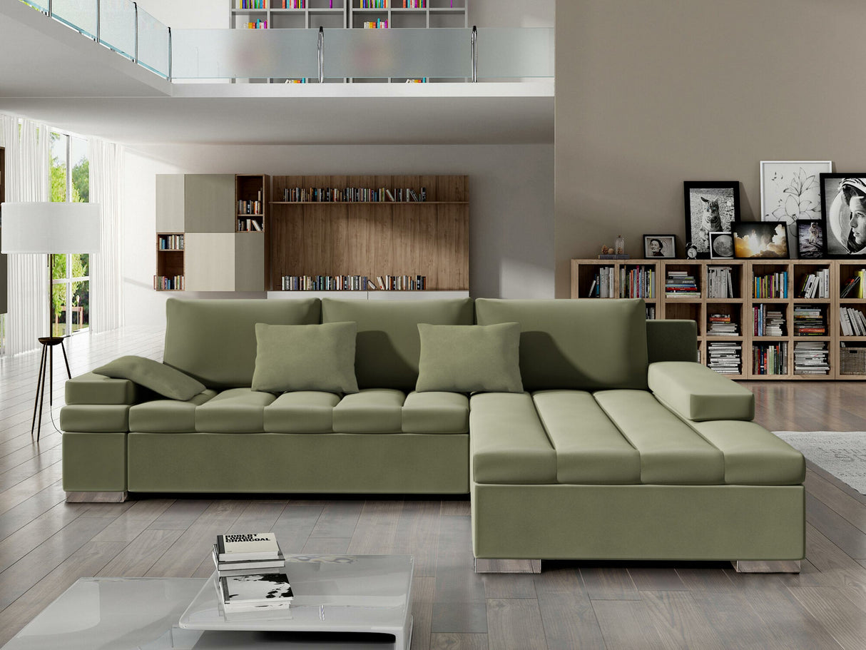 Sarokkanapé Bangkok (Kanton), Változatok: Jobbos, Szín: Magic Velvet 2243