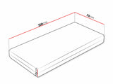 Matrac Materac SONTO, Méretek: 70 x 200 cm