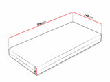 Matrac Materac SONTO, Méretek: 140 x 200 cm