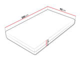 Matrac Unem 17, Méretek: 90 x 200 cm