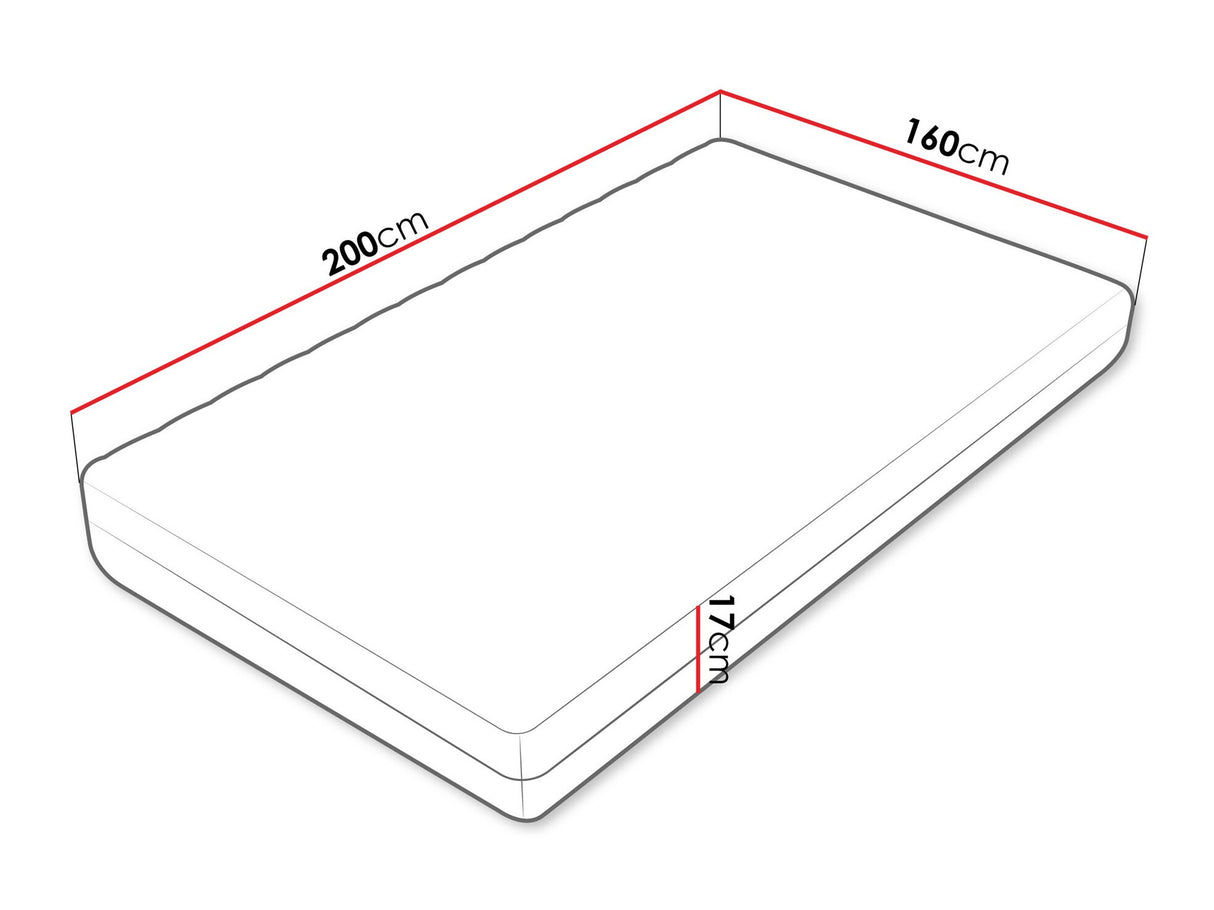 Matrac Unem 17, Méretek: 160 x 200 cm