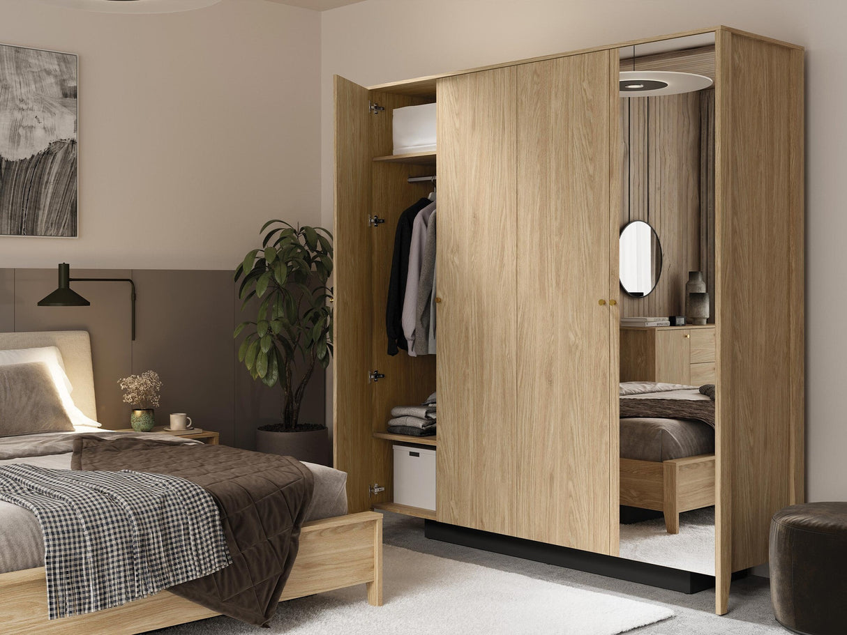 Gardróbszekrény Szafa 4D SNUGLY SU-01 Dąb Olejowany 5903211408410