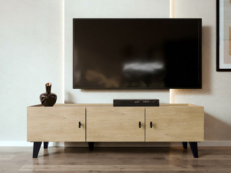 TV-állvány Szafka RTV VURKIZO 150 3D Dąb Cremona 5903211412349