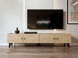 TV-állvány Szafka RTV VURKIZO 200 4D Dąb Cremona 5903211412356