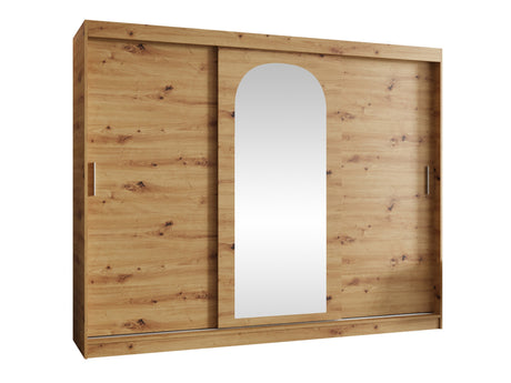 Gardróbszekrény Szafa 250 SELFIE, Szín: Artisan tölgy, Fiókok: Igen