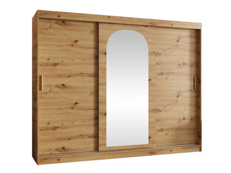 Gardróbszekrény Szafa 250 SELFIE, Szín: Artisan tölgy, Fiókok: Nem