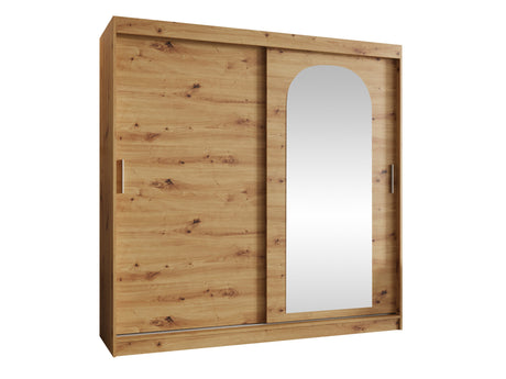 Gardróbszekrény Szafa 200 SELFIE, Szín: Artisan tölgy, Fiókok: Nem