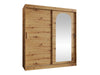 Gardróbszekrény Szafa 180 SELFIE, Szín: Artisan tölgy, Fiókok: Nem