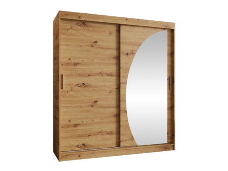 Gardróbszekrény WIKA 180, Szín: Artisan tölgy, Fiókok: Nem