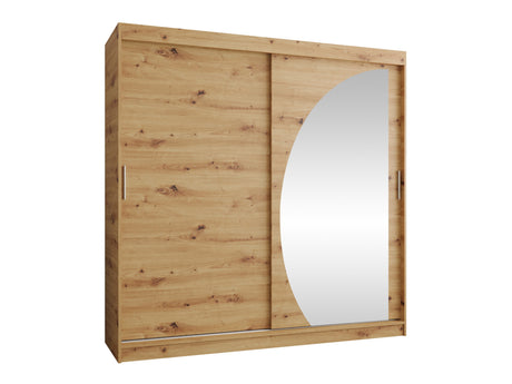 Gardróbszekrény WIKA 200, Szín: Artisan tölgy, Fiókok: Nem