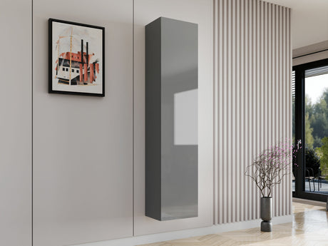 Polc Vigo 180 II (Zigo 180), Szín: Szürke + Fényes szürke