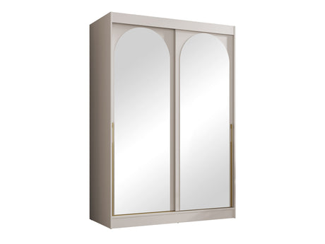 Gardróbszekrény Szafa przesuwna MODIN 150, Szín: Kasmír, Fogantyú színe: Aranysárga