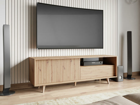 TV-állvány Szafka RTV FERIDO 1K1SZ Dąb Artisan 5903211293290