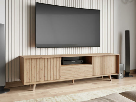 TV-állvány Szafka RTV FERIDO 2K1SZ Dąb Artisan 5903211293306