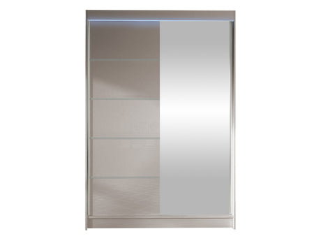 Gardróbszekrény Linem III (Parys III), Szín: Kasmír, Led világítás: Igen