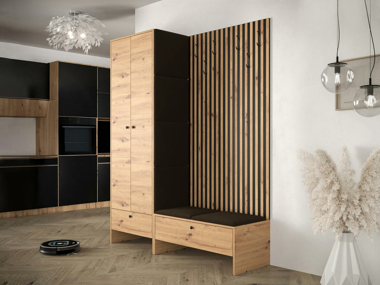Előszoba garnitúra Balma III (Esmoltis), Szín: Artisan tölgy + Manila 04