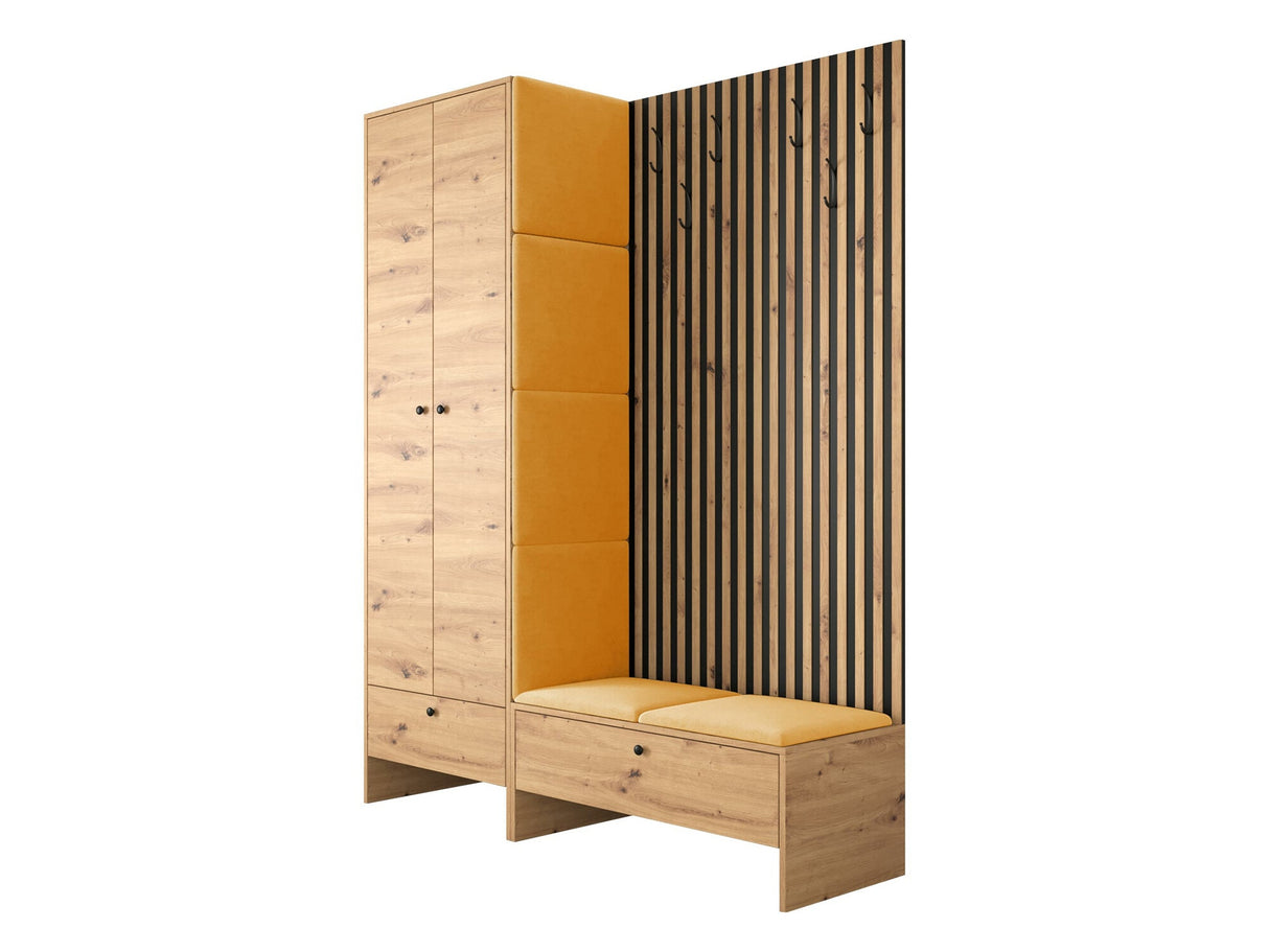 Előszoba garnitúra Balma III (Esmoltis), Szín: Artisan tölgy + Manila 32