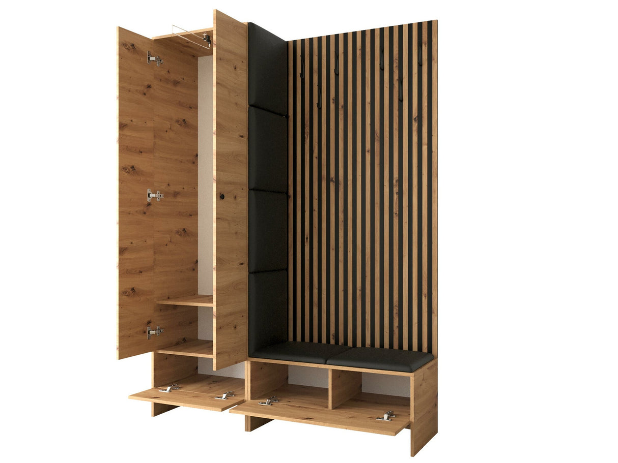 Előszoba garnitúra Balma III (Esmoltis), Szín: Artisan tölgy + Manila 02