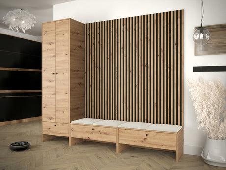 Előszoba garnitúra Garderoba BALMA VI, Szín: Artisan tölgy + Manila 02