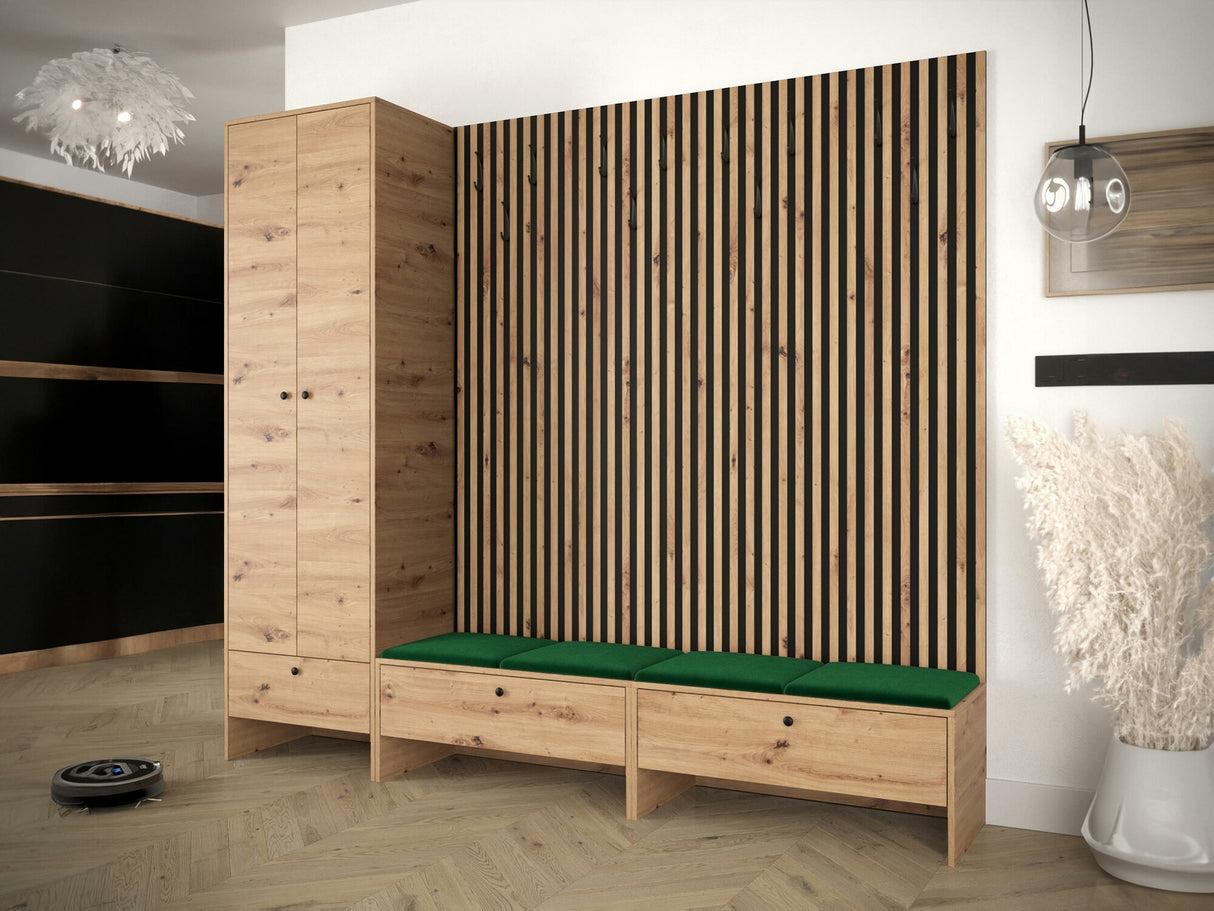Előszoba garnitúra Garderoba BALMA VI, Szín: Artisan tölgy + Manila 35