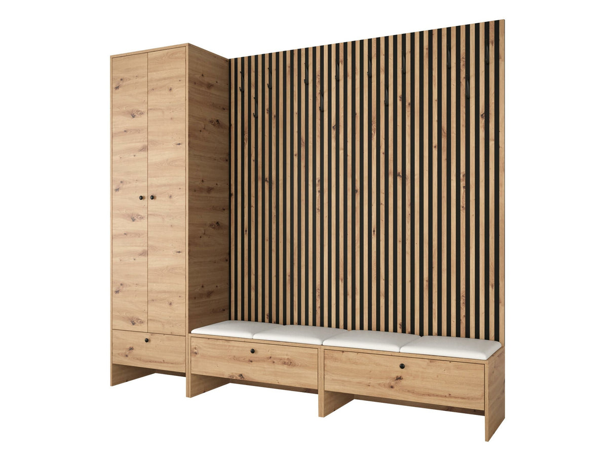 Előszoba garnitúra Garderoba BALMA VI, Szín: Artisan tölgy + Soft 017