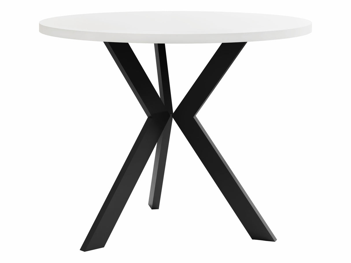 Dohányzóasztal Stolik kawowy STK M6, Szín: Fehér + Fekete