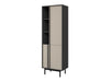 Könyvespolc Słupek 3D ALSY REG 3 Antracyt/Beż Jasny (Beige)