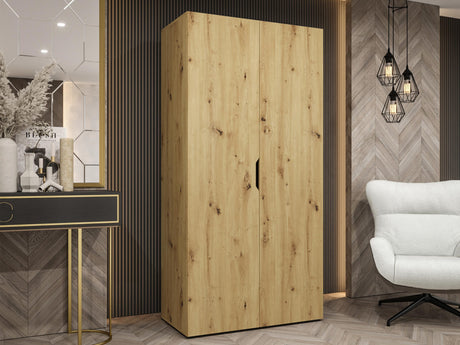 Gardróbszekrény Szafa 100 MALAGA, Szín: Artisan tölgy