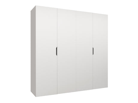Gardróbszekrény Szafa 200 MALAGA, Szín: Fehér