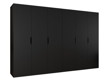Gardróbszekrény Szafa 300 MALAGA, Szín: Fekete