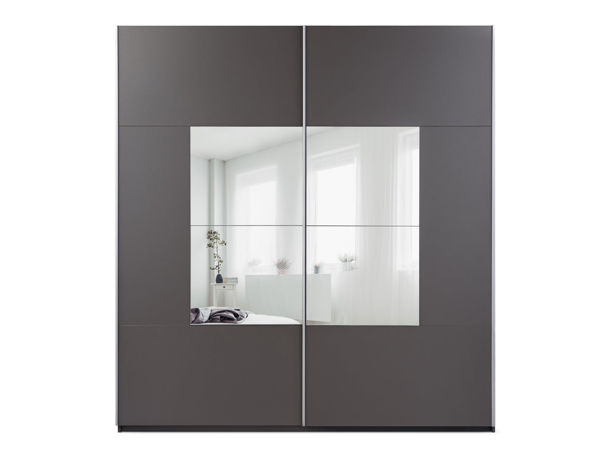 Gardróbszekrény BOSTON 200, Szín: Grafit