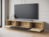 TV-állvány RTV HELSINKI 183, Szín: Artisan tölgy + Grafit