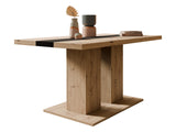 Dohányzóasztal BOSTON (Rodkor), Szín: Artisan tölgy + Fekete 4133231