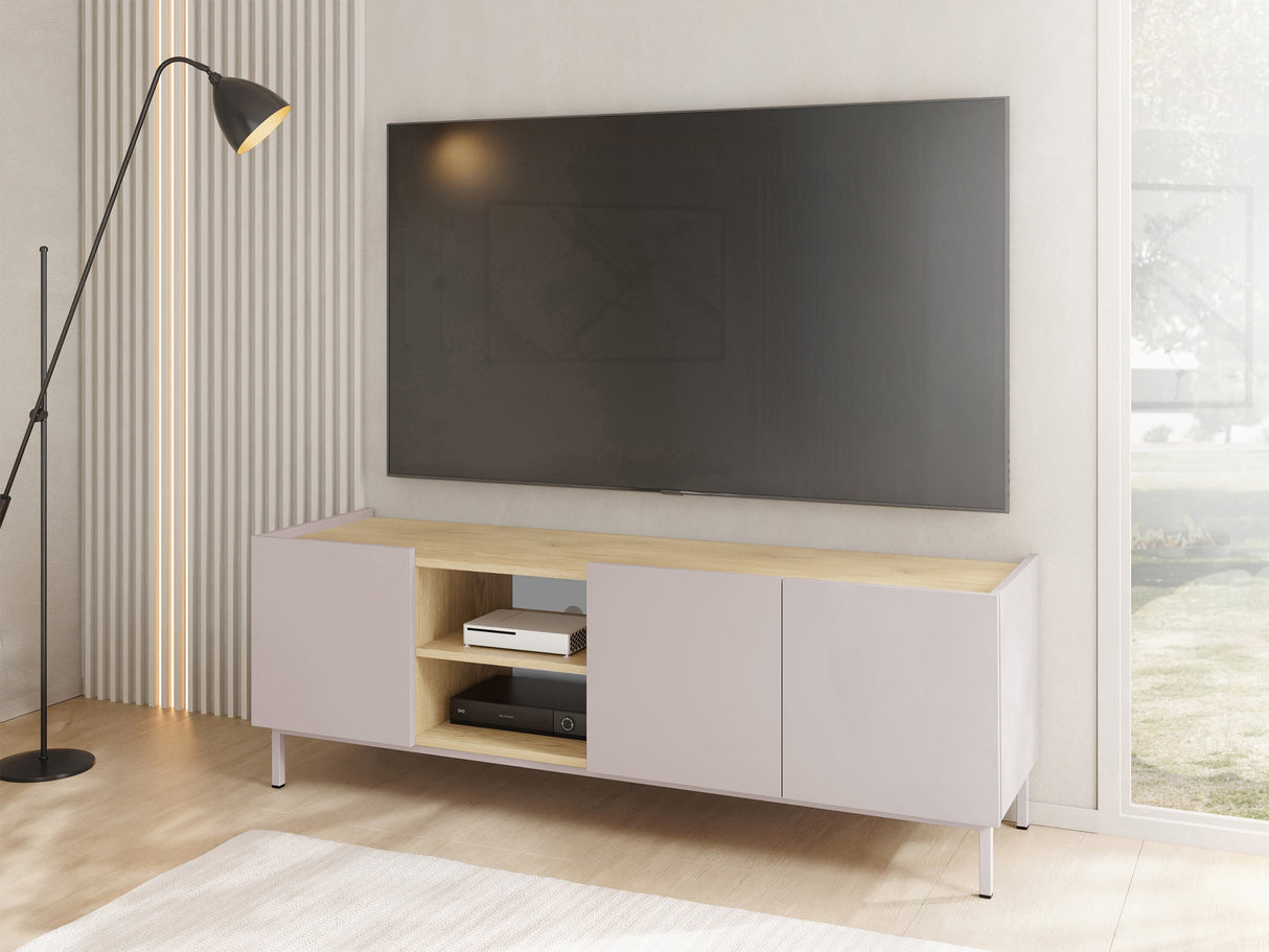 TV-állvány Szafka RTV SYSTEM 72, Szín: Kasmír + Tölgy 4137610