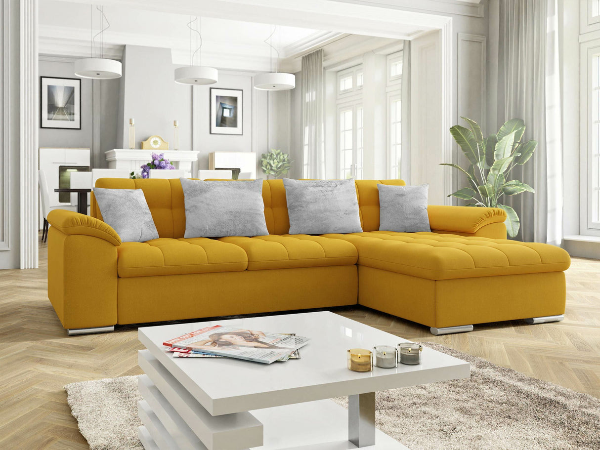 Sarokkanapé Diana (Dinem) Toptextil, Szín: Otusso 14 + Sorriso 04, Változatok: Jobbos 4192340
