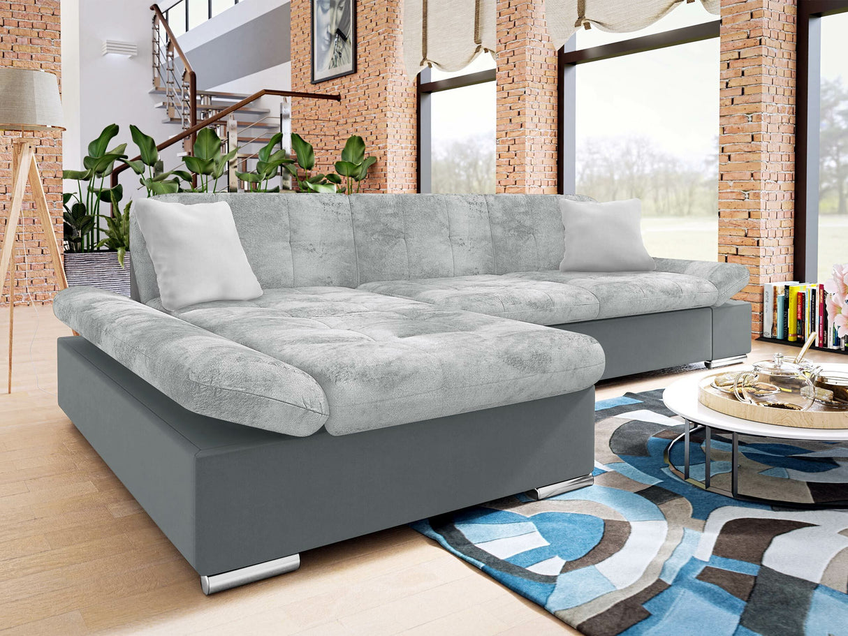Sarokkanapé Malwi Premium (Laviva Premium), Szín: Otusso 23 + Sorriso 04 + Otusso 01, Változatok: Balos 4192482