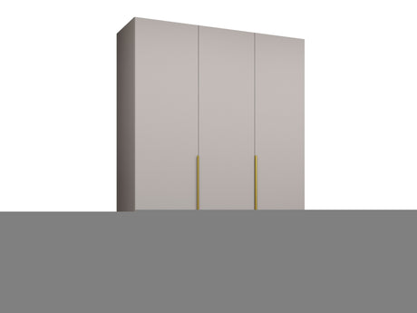 Gardróbszekrény Szafa 150 ALICANTE 1, Szín: Kasmír, Fogantyú színe: Aranysárga