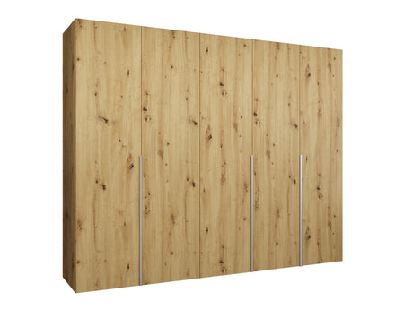 Gardróbszekrény Szafa 250 ALICANTE 1, Szín: Artisan tölgy, Fogantyú színe: Kasmír