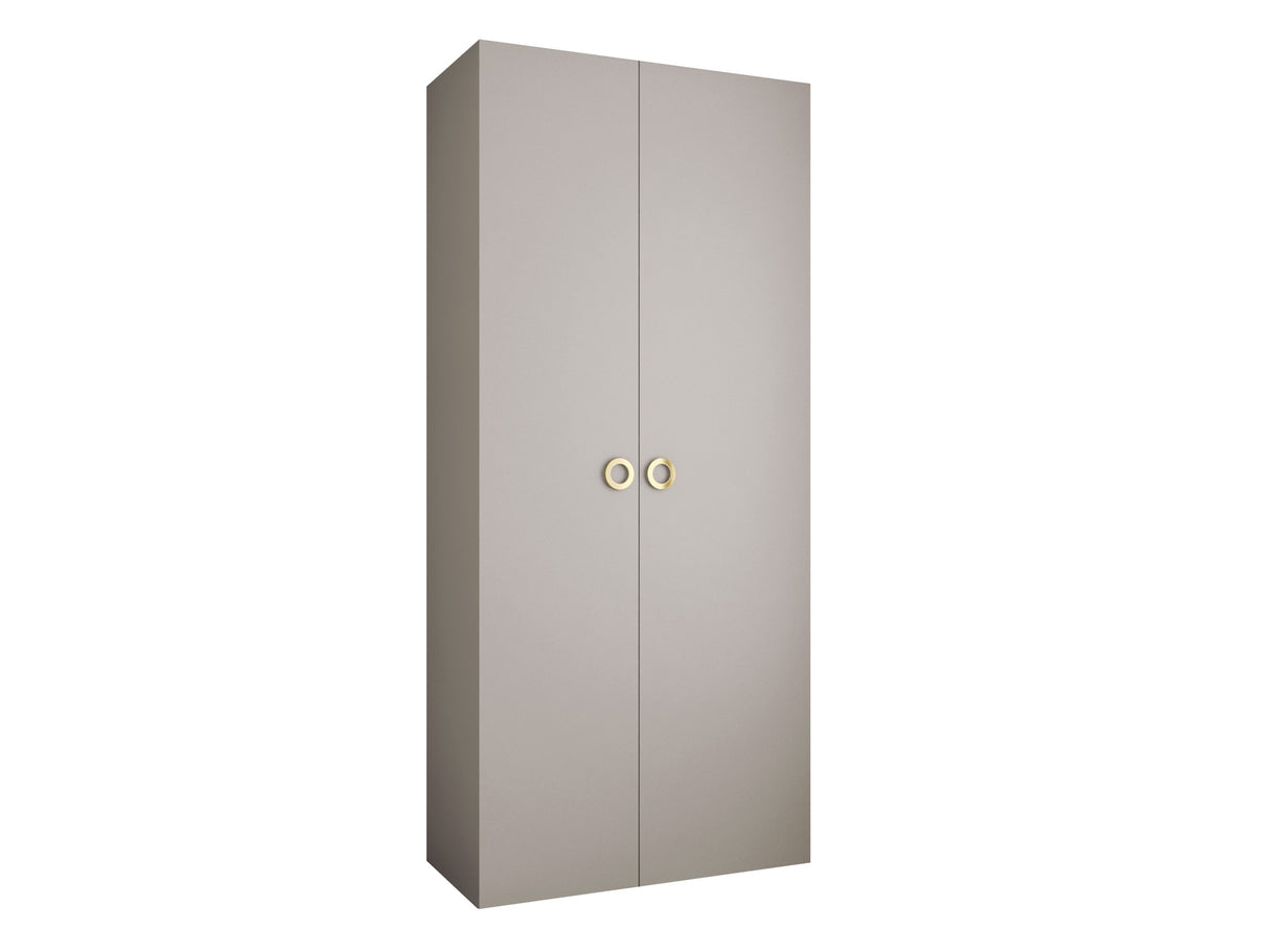 Gardróbszekrény Szafa COMO 1 110 (gł.40), Szín: Kasmír, Fogantyú színe: Aranysárga, , Szélesség: 110 cm, Mélység: 42 cm